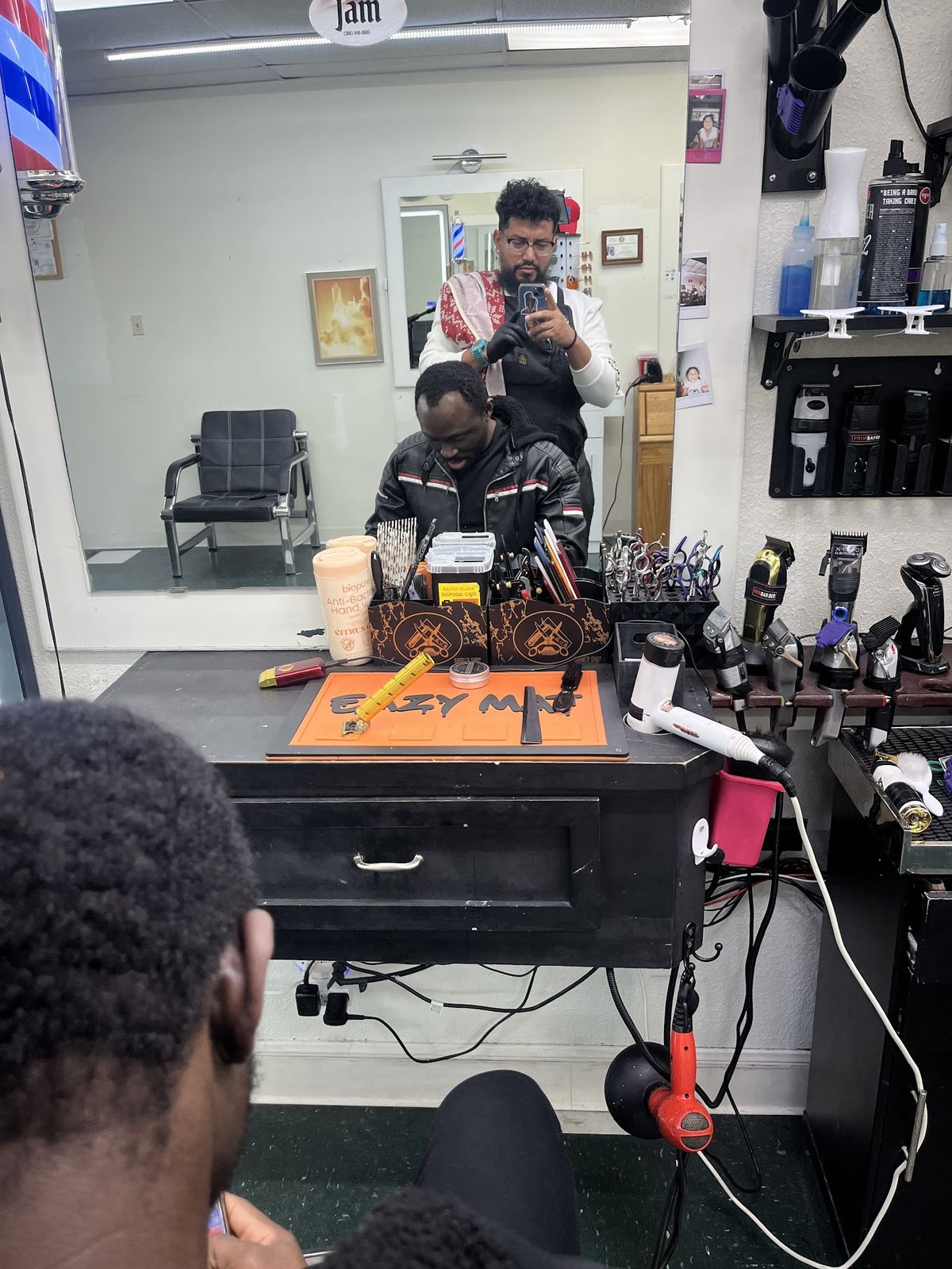 Inside Bay Area Barber Shop & Texan Salon